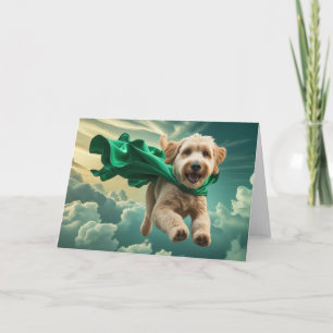 Carte de voeux Labradoodle