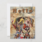 Carte de vœux Labrador Retriever en multimédia (Devant)