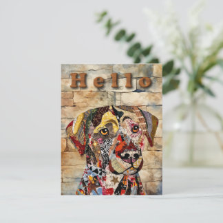 Carte de vœux Labrador Retriever en multimédia