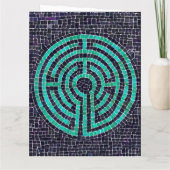 CARTE DE VOEUX LABYRINTHE III (Dos)