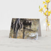 Carte de voeux Lacombe, LA (Fleur jaune)