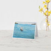 Carte de vœux Land Ho (Fleur jaune)