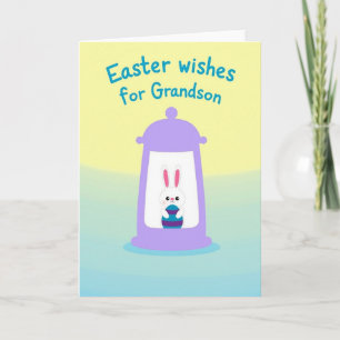 Carte de vœux Lapin Mignon
