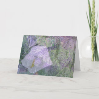 Carte de voeux Lavande et Lily