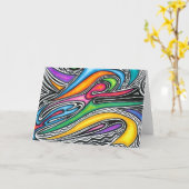 Carte de voeux Leap (Fleur jaune)