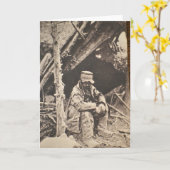 Carte de voeux Leatherman (Fleur jaune)