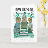 Carte de voeux Leeway (Fleur jaune)