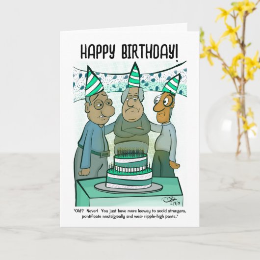 Carte de voeux Leeway (Fleur jaune)