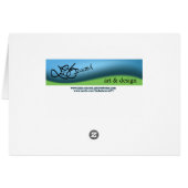 Carte de voeux légume (Dos Horizontal)