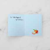 Carte de voeux : Les pommes gardent le Dr. (Intérieur)