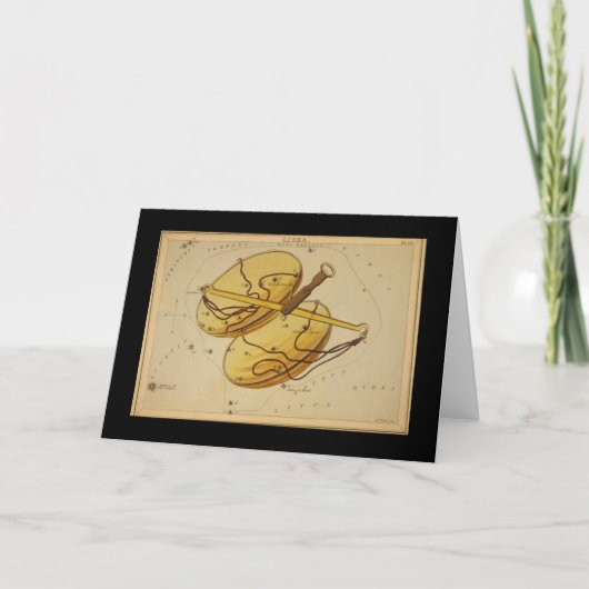 Carte de voeux Libra (Devant)