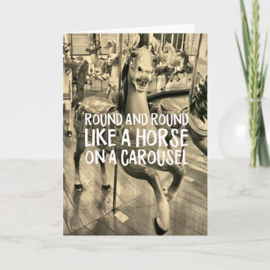 Carte de voeux LIFE RIDE (Devant)