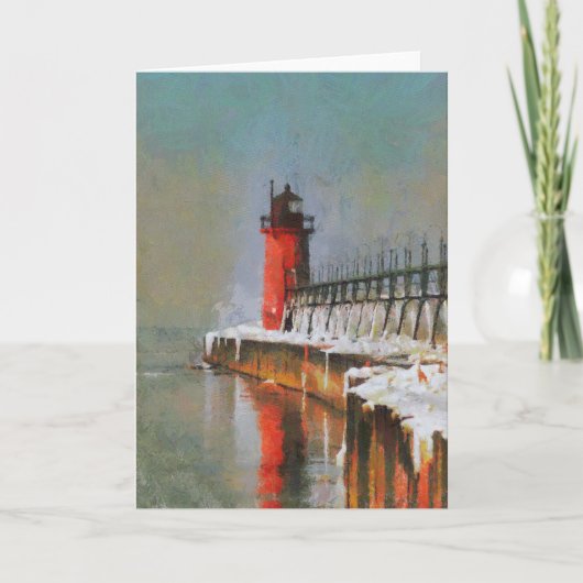 Carte de voeux Lighthouse House (Devant)