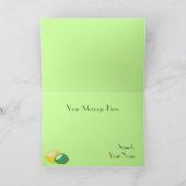 Carte de voeux Lime (Intérieur)