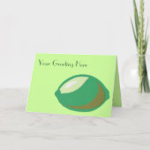 Carte de voeux Lime (Devant)