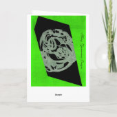 Carte de voeux Lime Orgin (Dos)