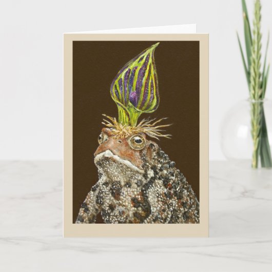 Carte de voeux Lionel the Toad (Devant)