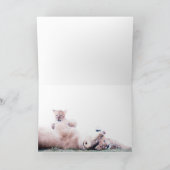 Carte de voeux Lioness & Cubs (Intérieur)