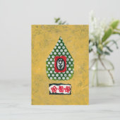 Carte de voeux Little Tulip (Debout devant)