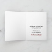 Carte de vœux Live Love Lock Down ! (Intérieur)