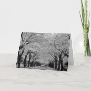 Carte de voeux - Live Oak Alley