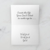 Carte de voeux - Live Your Best Life (Intérieur)