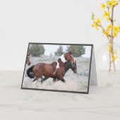 Carte de voeux Lobo (Fleur jaune)