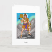 Carte de voeux Lord Hanuman (Dos)