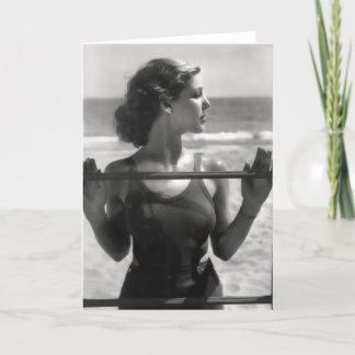 Carte de voeux Loretta Young