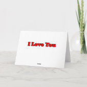 Carte de vœux Love A Day (Dos)