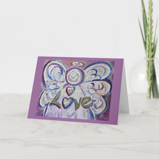Carte de voeux Love Angel (Devant)