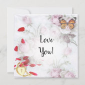 Carte de voeux Love Flat (Devant)