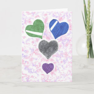 Carte de vœux Love Hues
