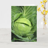 Carte de voeux Love Légume (Fleur jaune)