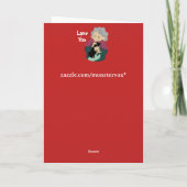 Carte de vœux Love You (Dos)