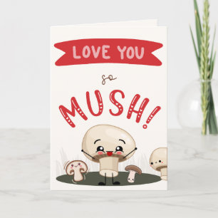 Carte de vœux Love You so MUSH