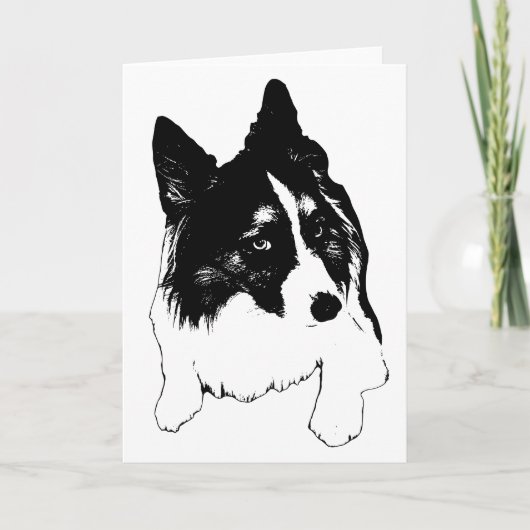 Carte de vœux lumineuse (Devant)