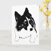 Carte de vœux lumineuse (Fleur jaune)