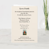 Carte de vœux lumineuse collectable Glow Forth (Dos)