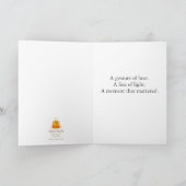 Carte de vœux lumineuse collectible (Intérieur)