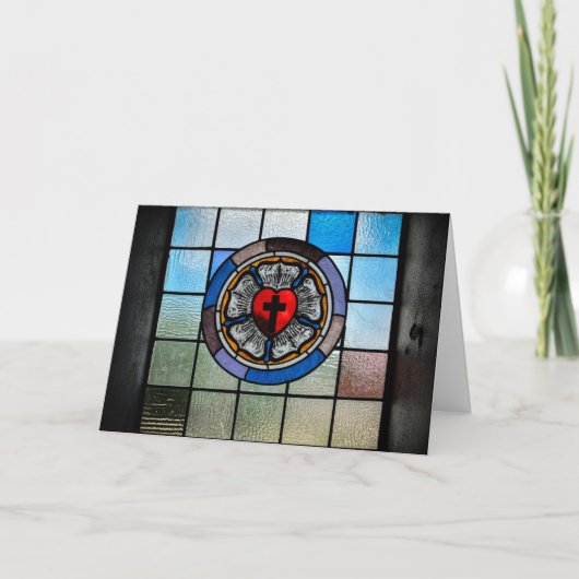 Carte de voeux - Luther Rose (Devant)