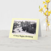 Carte de voeux - Lyon, France (Gare Perrache) (Fleur jaune)