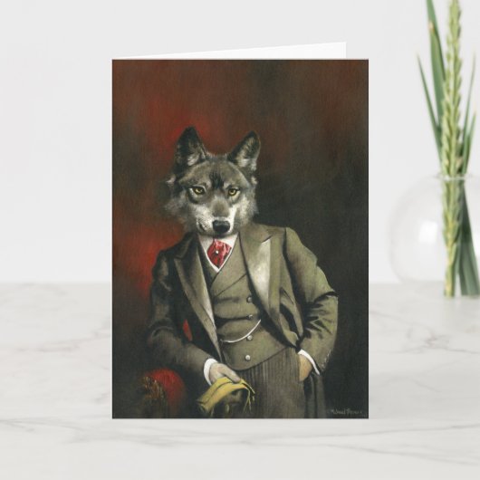 Carte de voeux M. Wolf du Victoria (Devant)