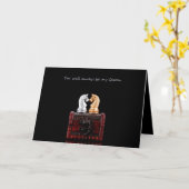 Carte de vœux Ma Reine (Fleur jaune)