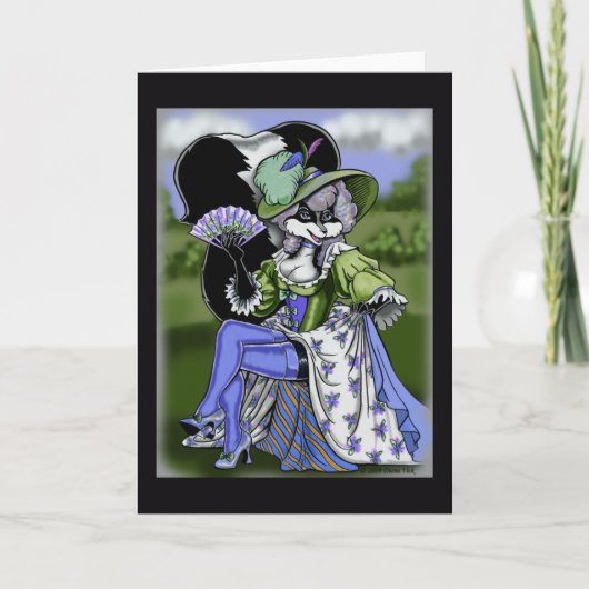 Carte de voeux Madame De Pew (Devant)