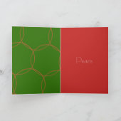 Carte de voeux Magical Christmas Tree 2 (Intérieur)