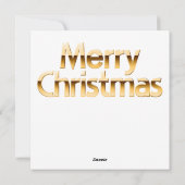 Carte de voeux Magical North Star (Dos)