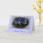 Carte de voeux Magick Potion (Fleur jaune)