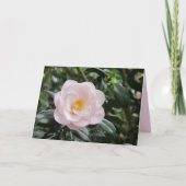 Carte de voeux Magnoliaeflora Camellia Flower (Devant)
