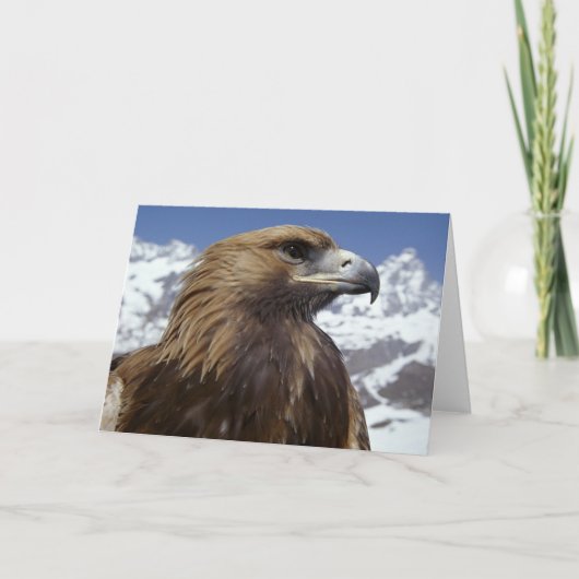 Carte de voeux Majestic Eagle (Devant)